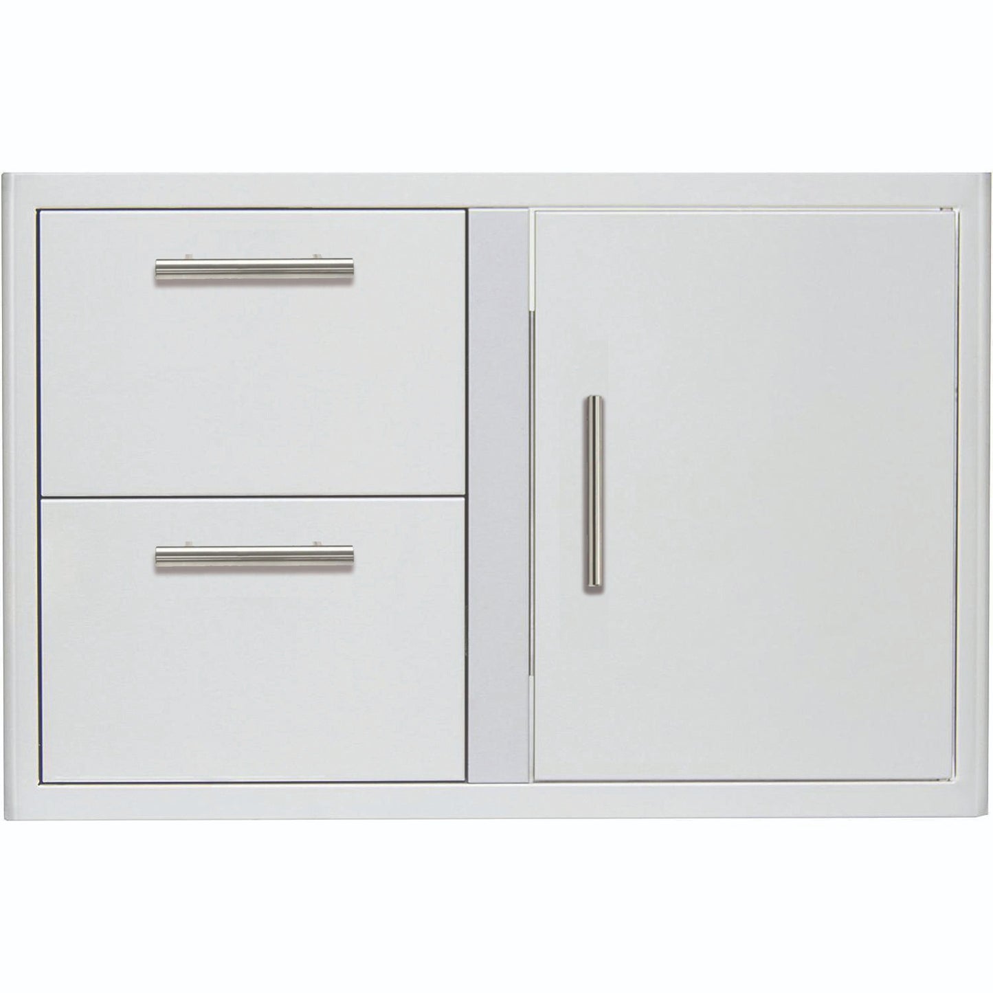 Blaze 32 Inch Access Door and Double Drawer Combo - BLZ-DDC-R-LTSC - Texas Outdoor Patio Center