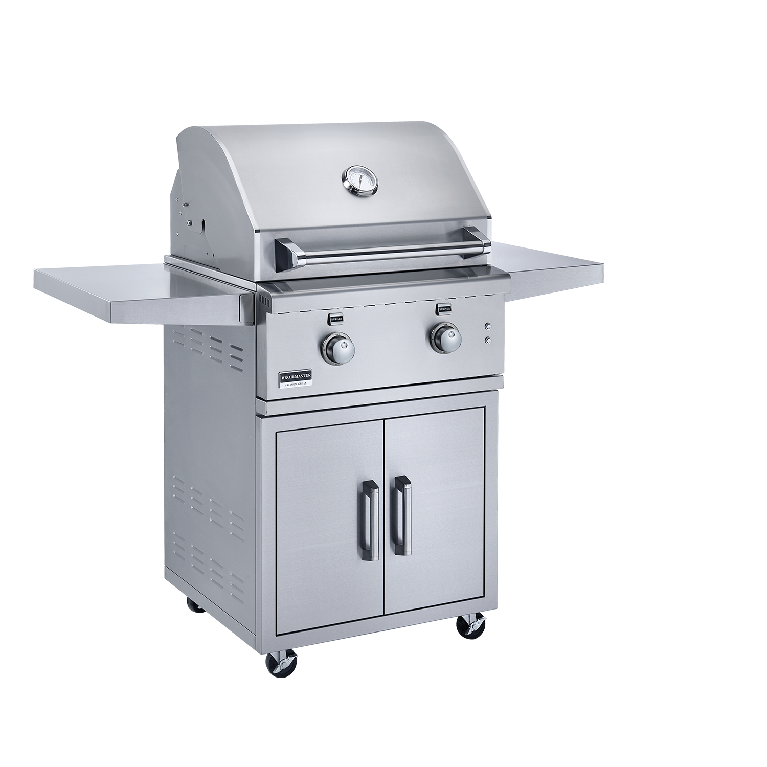 Broilmaster 26 Inch 2 Burner Gas Grill with Cart – BSG262 - BSG262 - Texas Outdoor Patio Center