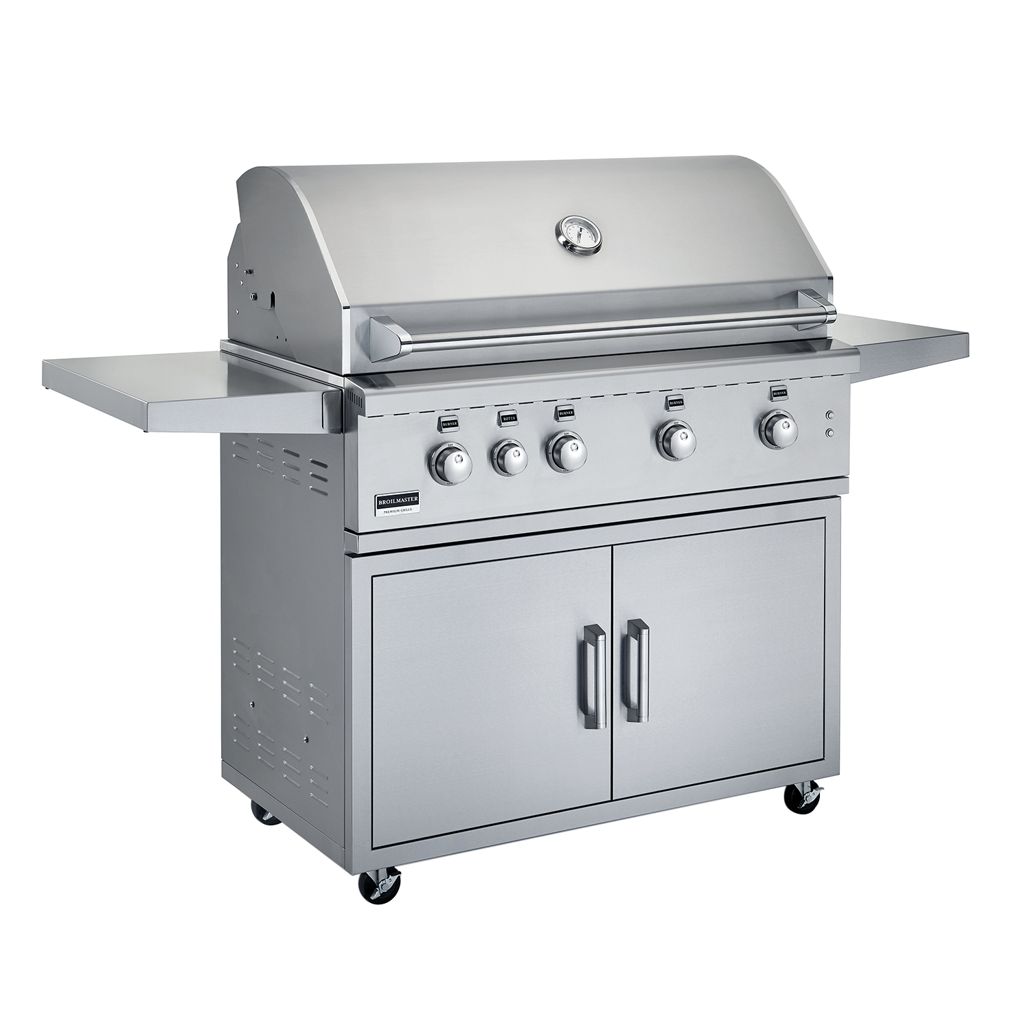 Broilmaster 42 Inch 4 Burner Gas Grill with Cart - BSG424 - BSACT42 - Texas Outdoor Patio Center