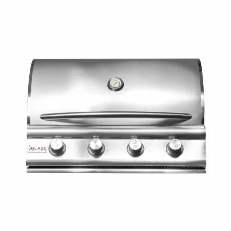 Blaze 32 Inch LBM 4 Burner Natural Gas Grill - BLZ-4LBM-NG - Texas Outdoor Patio Center