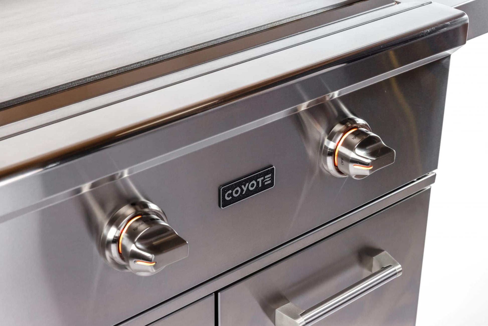 Coyote 30 Inch Flat Top Griddle - C1FTG30NG - Texas Outdoor Patio Center