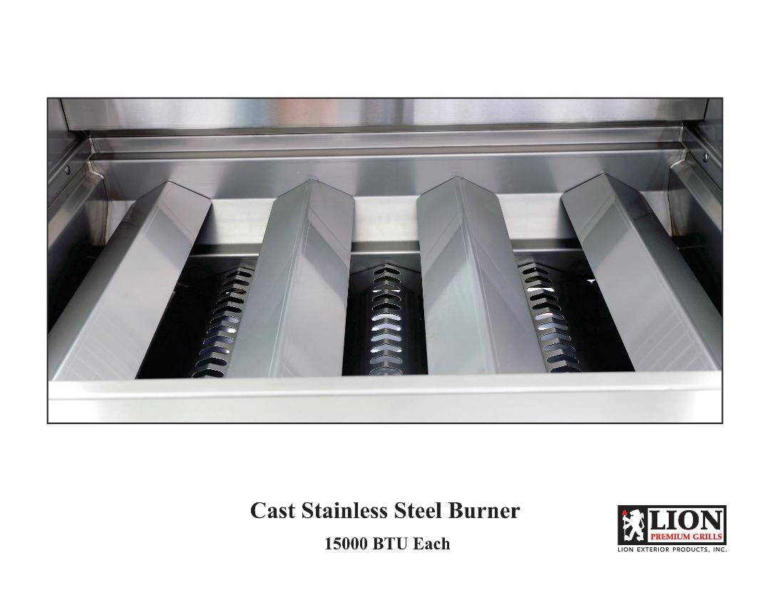 Lion 32 Inch 4 Burner Gas Grill - L75000 Propane - 75625 - Texas Outdoor Patio Center