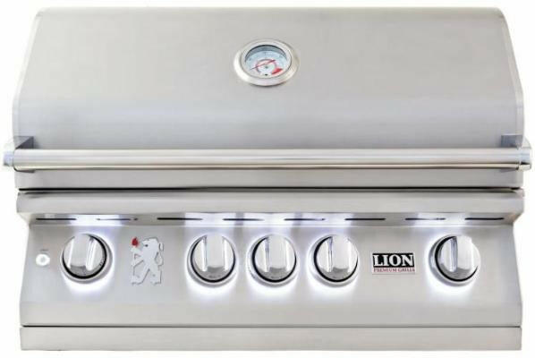 Lion 32 Inch 4 Burner Gas Grill - L75000 Propane - 75625 - Texas Outdoor Patio Center