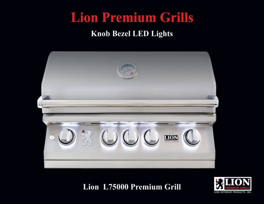 Lion 32 Inch 4 Burner Gas Grill - L75000 Natural Gas - 75623 - Texas Outdoor Patio Center