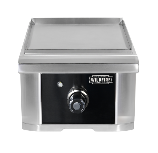 Wildfire The Ranch Double Side Griddle 304 Black - WF-PRO15GRD-RH - Texas Outdoor Patio Center