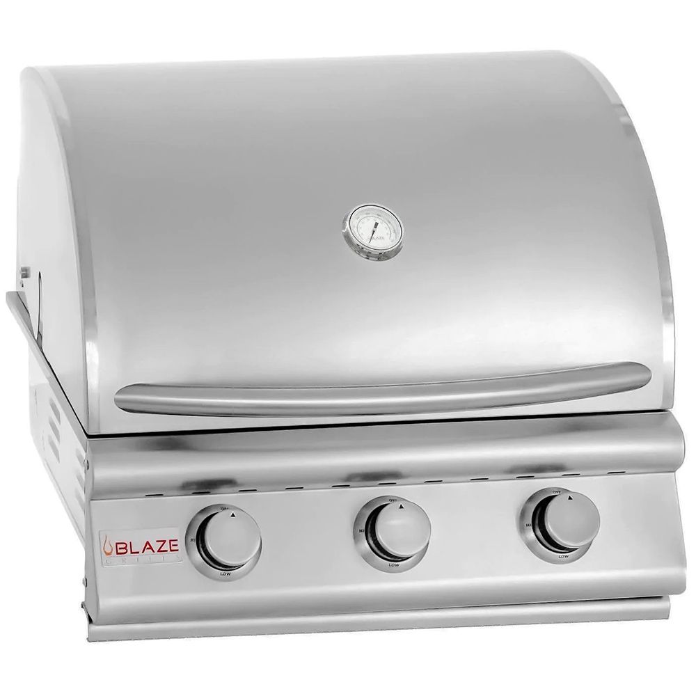 Blaze 25 Inch LBM 3 Burner Propane - BLZ-3LBM-LP - Texas Outdoor Patio Center